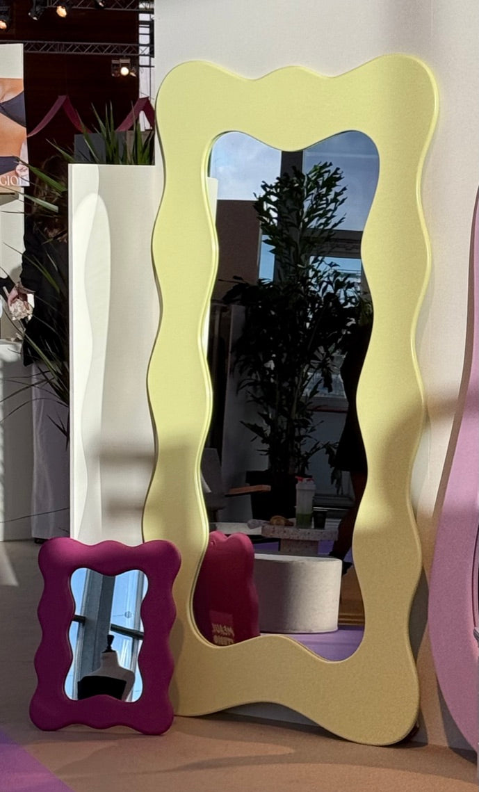 CELEBRATE LIFE WAVY MIRROR - Jumbo