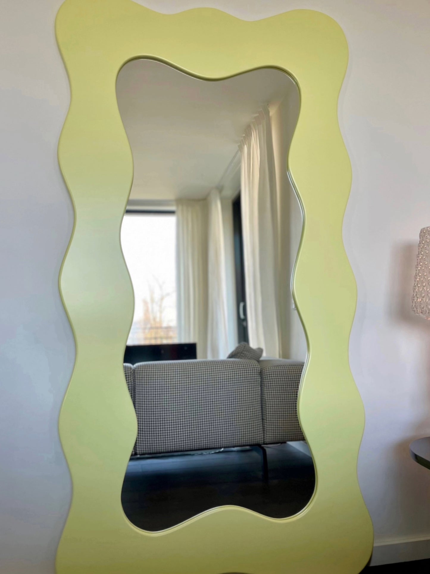 CELEBRATE LIFE WAVY MIRROR - Jumbo